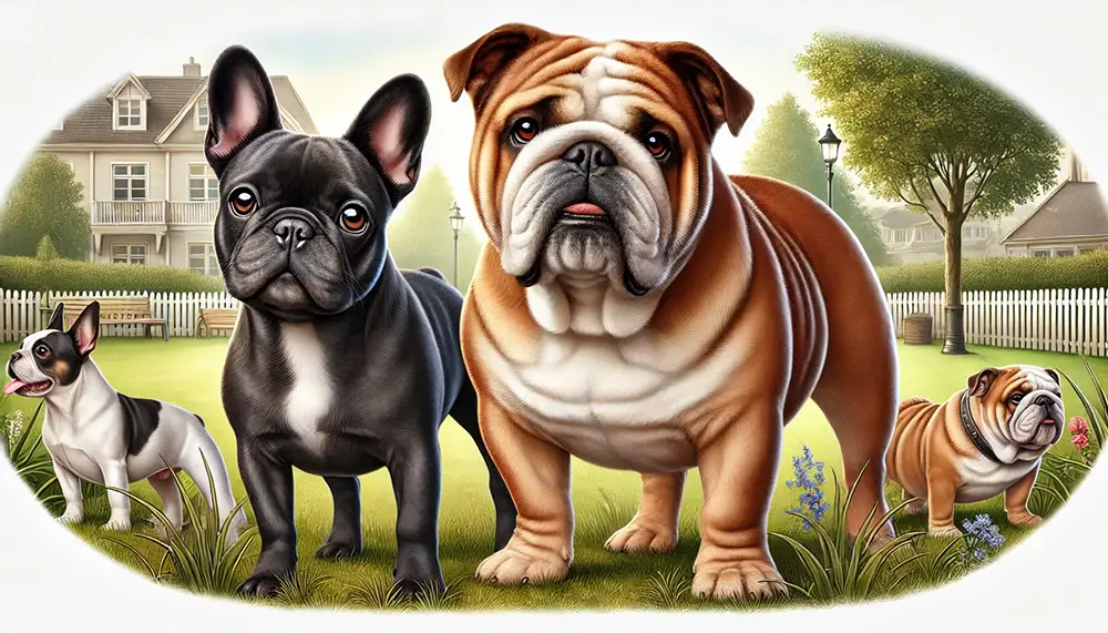 Différences et particularités entre bouledogue anglais et bouledogue français